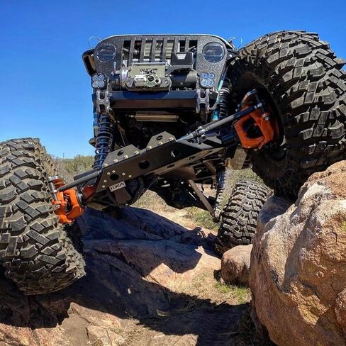 1/2" Heim Joint Kit - Chromoly Heim Joints 1/2" for 1" OD .120 Wall Tube - Fabricate 4-Link Tie Rod Ends Suspension Steering UTV Rock Crawler Sand Rail Hot Rod Johnny Joint [6101A9] 4-Set in Kuwait