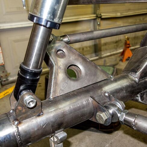 1/2" Heim Joint Kit - Chromoly Heim Joints 1/2" for 1" OD .120 Wall Tube - Fabricate 4-Link Tie Rod Ends Suspension Steering UTV Rock Crawler Sand Rail Hot Rod Johnny Joint [6101A9] 4-Set in Kuwait