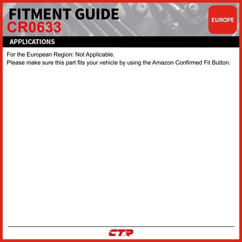 CTR CR0633 [OE Supplier] Front Inner Tie Rod End Compatible with TOYOTA Vehicles - Replaces 45503-09120, 45503-09240, EV800444 in Saudi Arabia