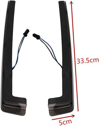 TCMT Smoke King LED Brake Light Side Marker Fit For Harley Touring Road King Street Glide CVO Road Glide Electra Glide Tri Glide Ultra Limited 2014-2025 in Kuwait