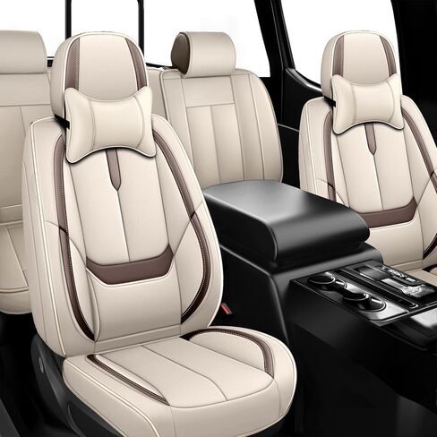 ILMO Nappa Leather Seat Covers Fit for Jeep Wrangler 2000-2026– Waterproof Wear Resistant Car Seat Cover– Full Coverage Seatcover(Black&Blue, Full Set) in Saudi Arabia