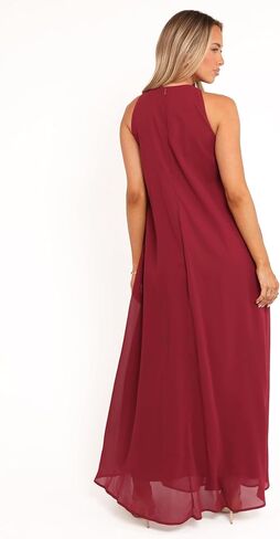 Petal & Pup Women's Melba-Maxi-Dress-Berry in Saudi Arabia