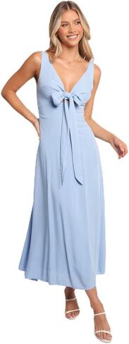 Petal & Pup Women's Archer-midi-Dress-Cornflower-Blue in Saudi Arabia
