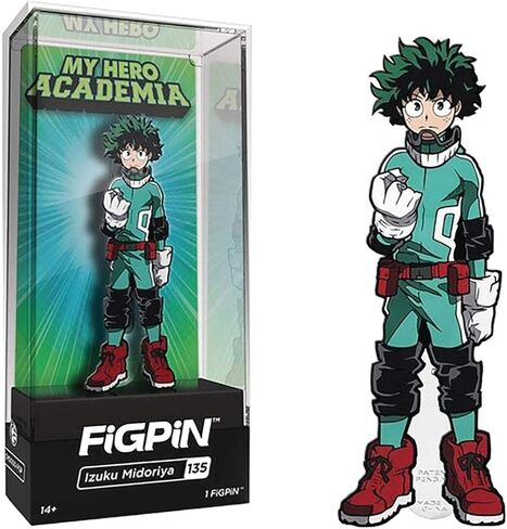 My Hero Acadamia 3 Inch Collectible Enamel FiGPiN - Izuku Midoriya in Saudi Arabia