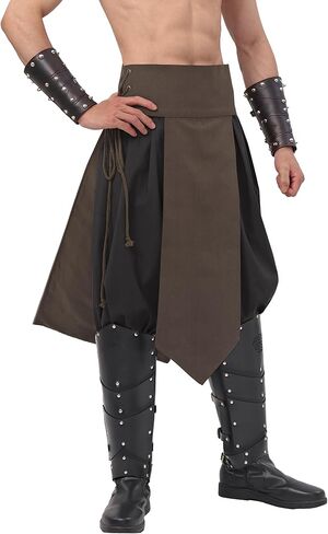 Medieval Loincloth Linen for Men Adjustable Renaissance Loin Cloth Knight Warrior Costume LARP in Saudi Arabia