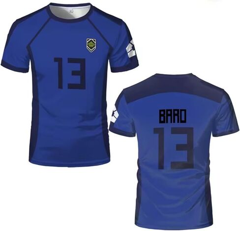 Mens T-Shirt Blue Casual Short Sleeved Shirt Tops for Men in Saudi Arabia