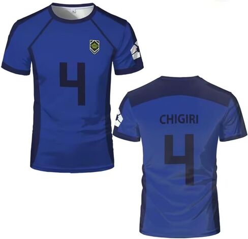 Mens T-Shirt Blue Casual Short Sleeved Shirt Tops for Men in Saudi Arabia