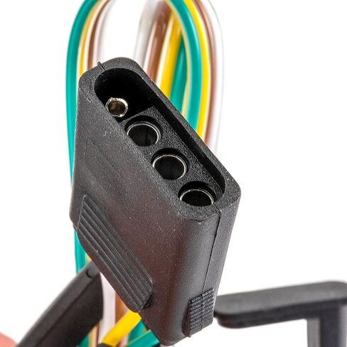 WeiSen Custom 4-Pin Trailer Wiring Harness Kit with Plug & Play Connector Towing Hitch Wiring Compatible with Honda Pilot 2016-2022, Fit Passport 2019-2025 in Saudi Arabia