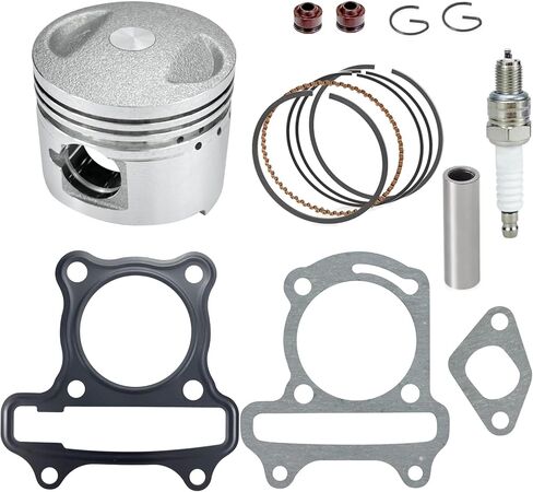 39mm Piston Ring Gasket Kit ＆ Spark Plug for GY6 49cc 50cc 139QMB Taotao Baja Jonway ATV Scooter Moped Dirt Pit Bike Go Kart in Saudi Arabia
