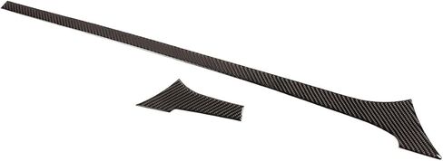 Fit for Toyota Hilux 2015-2021 Real Carbon Fiber (Soft) Interior Accessories Central Dashboard Decorative Panel Protective Sticker in Kuwait