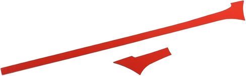 Fit for Toyota Hilux 2015-2021 Real Carbon Fiber (Soft) Interior Accessories Central Dashboard Decorative Panel Protective Sticker in Kuwait