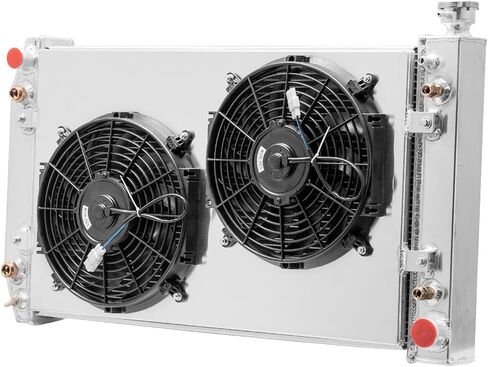 Aluminum Radiator with Shroud Fan Replacement for 1988 1989 1900 1991 1992 1993 1994 1995 1996 1997 1998 1999 Chevy GMC C/K C1500 C2500 C3500 5.0L/5.7L V8 Cooling Radiators in Saudi Arabia