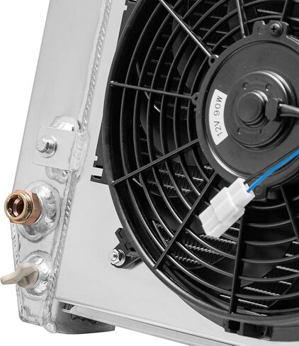 Aluminum Radiator with Shroud Fan Replacement for 1988 1989 1900 1991 1992 1993 1994 1995 1996 1997 1998 1999 Chevy GMC C/K C1500 C2500 C3500 5.0L/5.7L V8 Cooling Radiators in Saudi Arabia