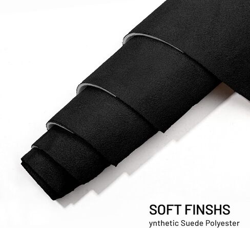 Suede Auto Headliner Fabric 97" L × 60" W with Foam Backing - Tube Packaging - Black Interior Replacement Material for Car/Truck/SUV/RV Roof - Home Repair/DIY Headliner Material in Saudi Arabia