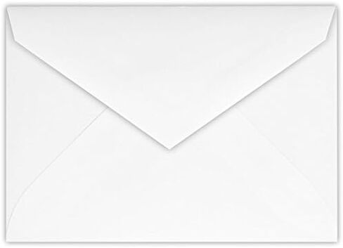 LUXPaper 4Bar A1 Pointed Flap Invitation Envelopes | 3 5/8" x 5 1/8" | Midnight Black | 80lb. Text | 50 Qty in Saudi Arabia