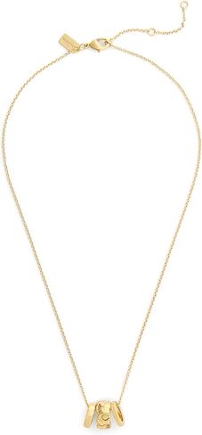 قلادة نسائية من COACH Jewelry على شكل حرف C مضفرة على شكل حرف C in Saudi Arabia