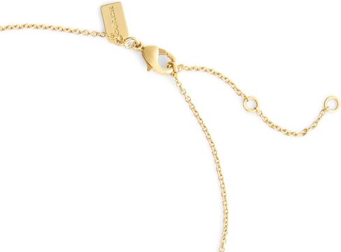 قلادة نسائية من COACH Jewelry على شكل حرف C مضفرة على شكل حرف C in Saudi Arabia