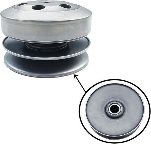 Complete Clutch Assembly Driven Pulley Rear Clutch Replacement for GY6 49cc 50cc 139QMA 139QMB Engine Scooter Moped ATV Go-Kart Taotao Sunl in Kuwait