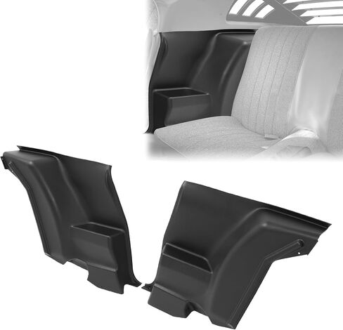 Rear Armrest Panel Compatible with 1970-1981 Chevrolet Camaro Pontiac Firebird/Trans Am Model Not Fit for 1971 Models PP Plastic Textured Black Seat Inner Side in Kuwait