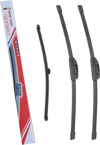 26"+16" Windshield Wipers with 12" Rear Wiper Blade Replacement for KIA Sorento 2016-2022 OEM QUALITY -Original Factory Quality in Saudi Arabia
