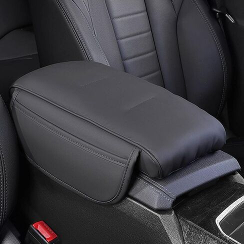 Car Center Console Armrest Cover for BMW Z4 E89 Roadster 2009 2010 2011 2012 2013 2014 2015 2016, PU Leather Armrest Seat Box Cover Protector, Car Armrest Box Pad,C Red in Saudi Arabia