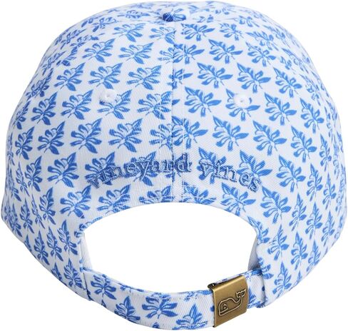 Vineyard Vines Printed Baseball Hat, Ella Block White Cap, onesz in Saudi Arabia