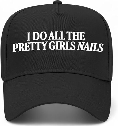 I Do All The Pretty Girls Nails Vintage Trucker Hat | Premium Snapback Baseball Hat for Men & Women in Saudi Arabia