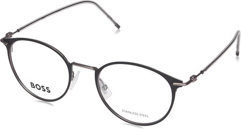 Hugo Boss 1432 Sunglasses, Matte Black Dark Ruthenium, 50 Unisex in Saudi Arabia