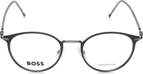 Hugo Boss 1432 Sunglasses, Matte Black Dark Ruthenium, 50 Unisex in Saudi Arabia