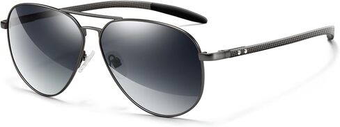 SUNGAIT Carbon Fiber Aviator Sunglasses for Men Polarized Ultralight UV400 Protection Driving in Kuwait