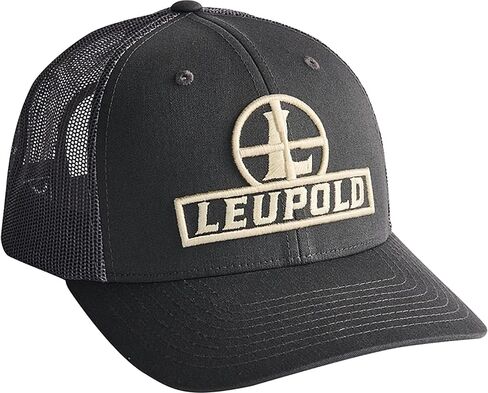 Leupold Men's Low Profile Reticle Trucker Hat Gray/Gray One Size Fits Most in Saudi Arabia