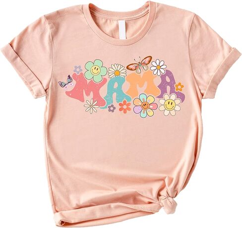 Olive Loves Apple Mommy & Me Groovy Daisy Mama & Mini متطابقان مع ملابس عيد الأم in Saudi Arabia