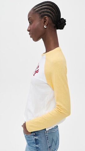 MOTHER Women's The Vintage Sporty Concert T-Shirt in Saudi Arabia