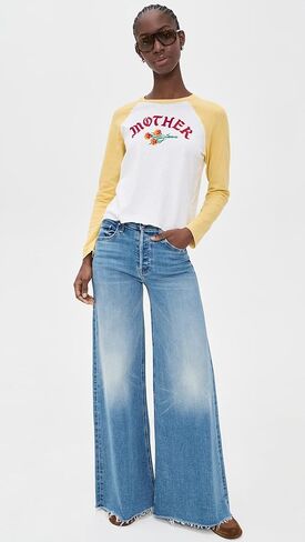 MOTHER Women's The Vintage Sporty Concert T-Shirt in Saudi Arabia