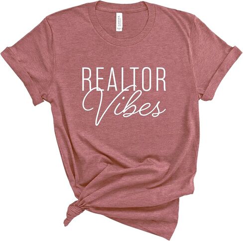 Realtor Vibes Shirt. Real Estate T-Shirt. Super Soft and Comfortable Unisex Realtor Shirt. in Saudi Arabia