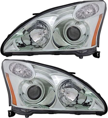For Lexus Rx330 Headlight 2004 2005 2006 Driver and Passenger Side Headlamp Replacement in Saudi Arabia