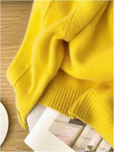 Women's Knit Sweater Crew Neck Long Sleeve Pullover Sweaters Fall Jumper in Saudi Arabia