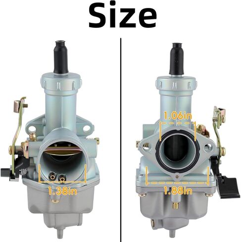 PZ27 Carburetor Compatible with 250cc 200cc 150cc ATV Go Kart Dirt Bike Carb Fits for TaoTao Coolster CG XR100 Predator Coleman KT196 CT200U Kazuma 27mm Baja Mini Bike Go Kart Parts with Air Filter in Kuwait