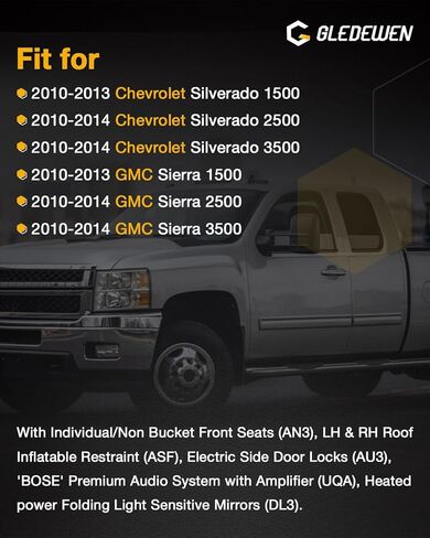 سرج أسلاك الباب، متوافق مع 2010-2014 Chevy Silverado/GMC Sierra 1500 2500 3500، جانب السائق الأيسر الأمامي، DL3 Power Fold Door Jumper Wire Harness، LH Grommet Wiring، يستبدل OE # 22912627 in Saudi Arabia