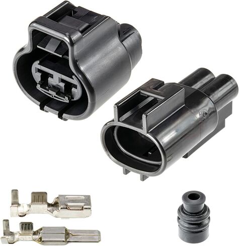Ballenger Motorsports - 2 Way TS187 Receptacle (Female) Connector Kit Compatible with Toyota Radiator Fan in Saudi Arabia