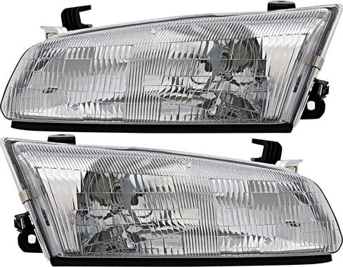 For Toyota Camry Headlights Lamps Set 1997 1998 1999 Halogen Driver and Passenger Side in Saudi Arabia