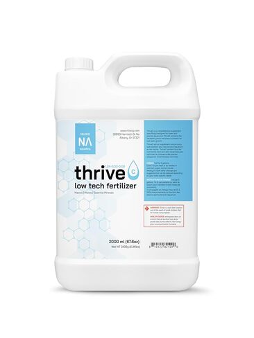 Thrive C Liquid Aquarium Plant Fertilizer – All in One Plant Food – 500ml Doses 2500 Gallon – Specialized Fertilizer for Low Tech Tanks – Comprehensive nutrients – Aquarium Nutrition in Kuwait