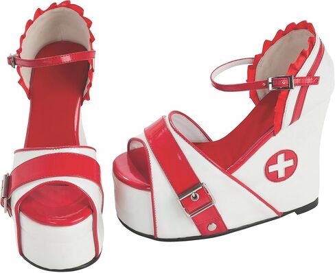 Rubies Adult Costume Shoes, Nurse, Small in Saudi Arabia