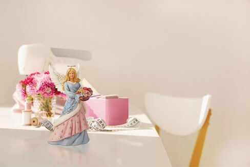 Enesco Jim Shore Heartwood Creek Easter Angel with Flower Basket Figurine- Stone Resin Hand Crafted Collectible Figurines Easter Home Decor Statue, 8.66 Inch in Saudi Arabia