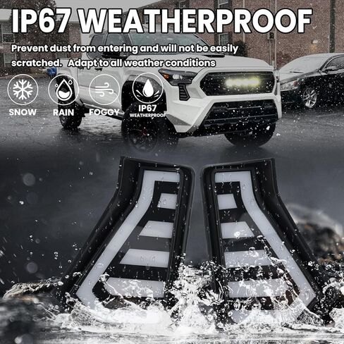 مصباح LED DRL للتشغيل النهاري لتاكوما 2024 2025 in Kuwait