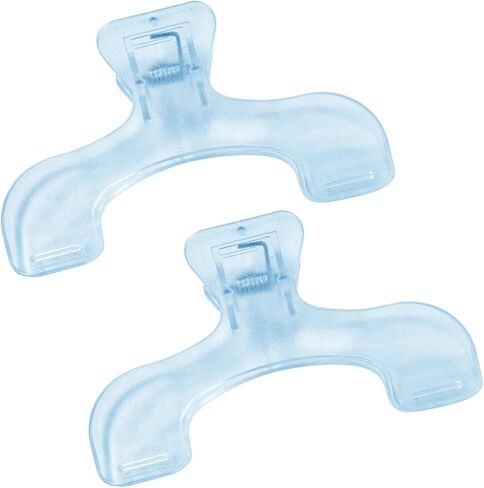 2Pcs Page Holders for Reading, Multifunctional Portable Book Clip Holders Practical Transparent Book Reading Accessories, Book Page Holders for Home School Office Books Magzines Notebook Supplies in Saudi Arabia