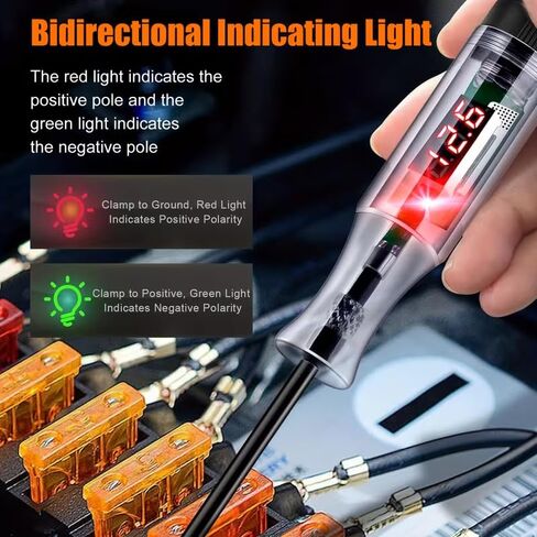 Compact LED Circuit Tester Pen for Vehicle Electrical Diagnostics in Saudi Arabia