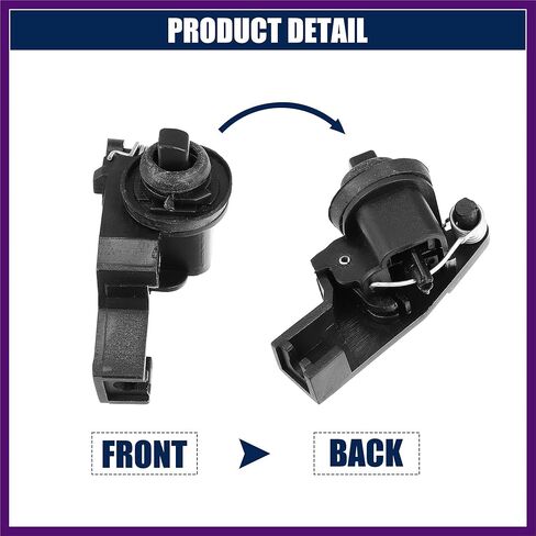 1 Pcs Fuel Door Latch Lock Release Actuator for Nissan Sentra 1.6L 1.8L L4 Gas 78827-3SG0A Plastic Black Premium Fit Design in Kuwait