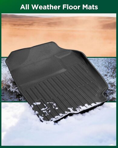 Floor Mats for Dodge Ram: 1500 1998-2001, for Ram 2500/3500 1998-2002 (Only fit Quad Cab), All Weather Car Accessories for Dodge Truck 1500/2500/3500 Floor Liners, 3PCS Rugs for Car Interior in Kuwait