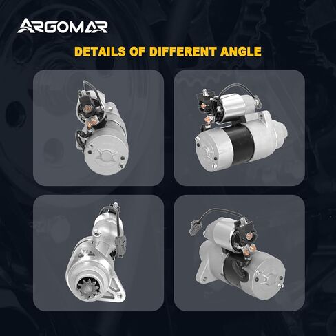 17904N Starter for 03-08 Infiniti FX35 03-07 G35 06-08 M35, for 03-07 Nissan 350Z V6 3.5L, Starter Motor Replace 23300-AM600,23300-AM60A,23300-AM60AR,2330M-AM60ARW in Kuwait